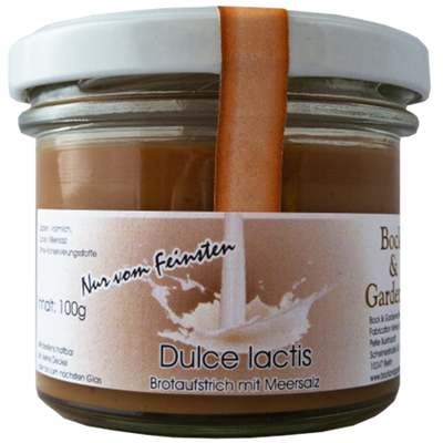 Dulce lactis mit Meersalz